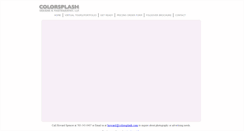 Desktop Screenshot of colorsplash.com